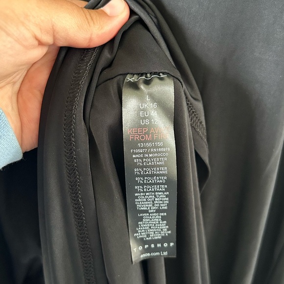 Topshop Super Soft Shaping One Shoulder Slip Dress - Picture 7 of 7